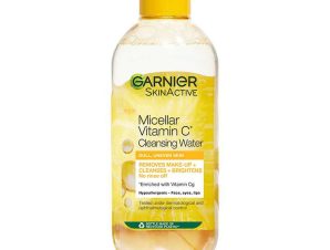 Garnier Νερό Καθαρισμού Micellaire Με Βιταμίνη C Για Λαμπερή Επιδερμίδα 400ml