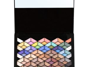 Παλέτα 92 Χρωμάτων Shimmer & Matte με Καθρέπτη by La Meila